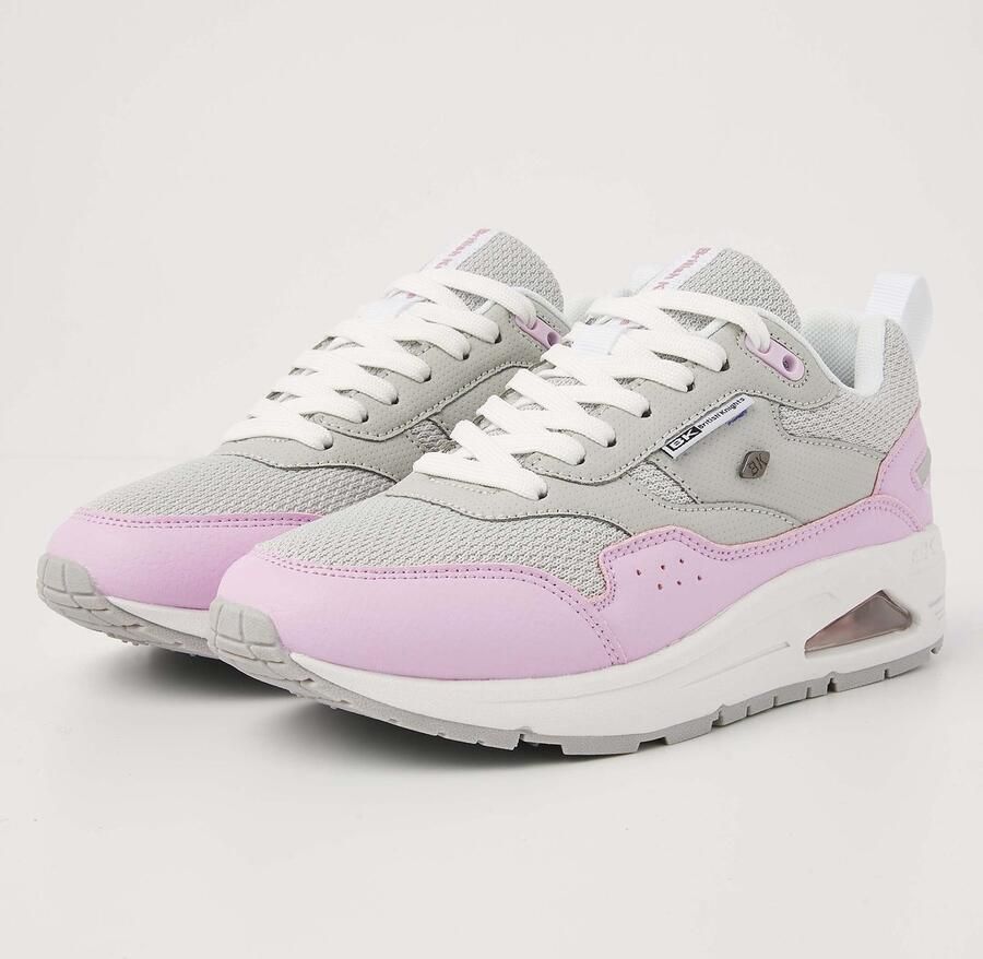 British Knights Lennox Dames Sneakers Laag Zacht roze Licht grijs Vrouwen Schoenen