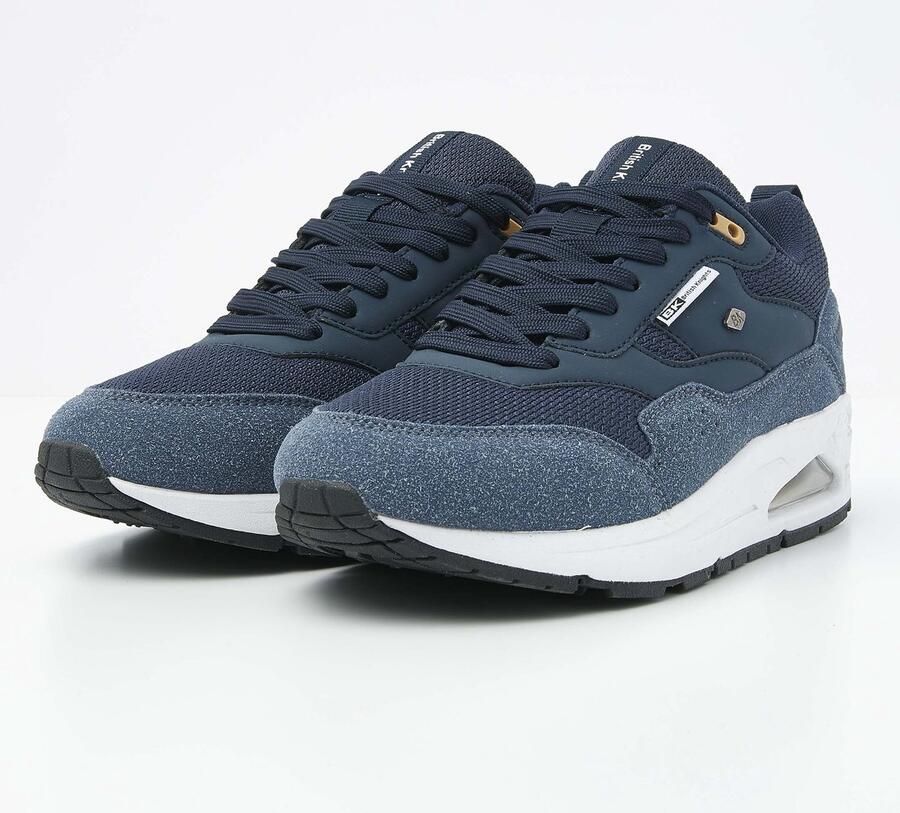 British Knights Lennox Heren Sneakers Laag Blauw Mannen Schoenen