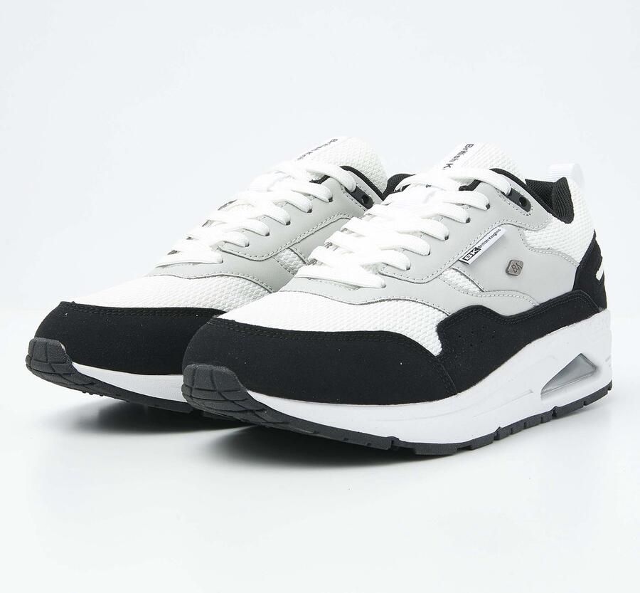 British Knights Lennox Heren Sneakers Laag Grijs Mannen Schoenen