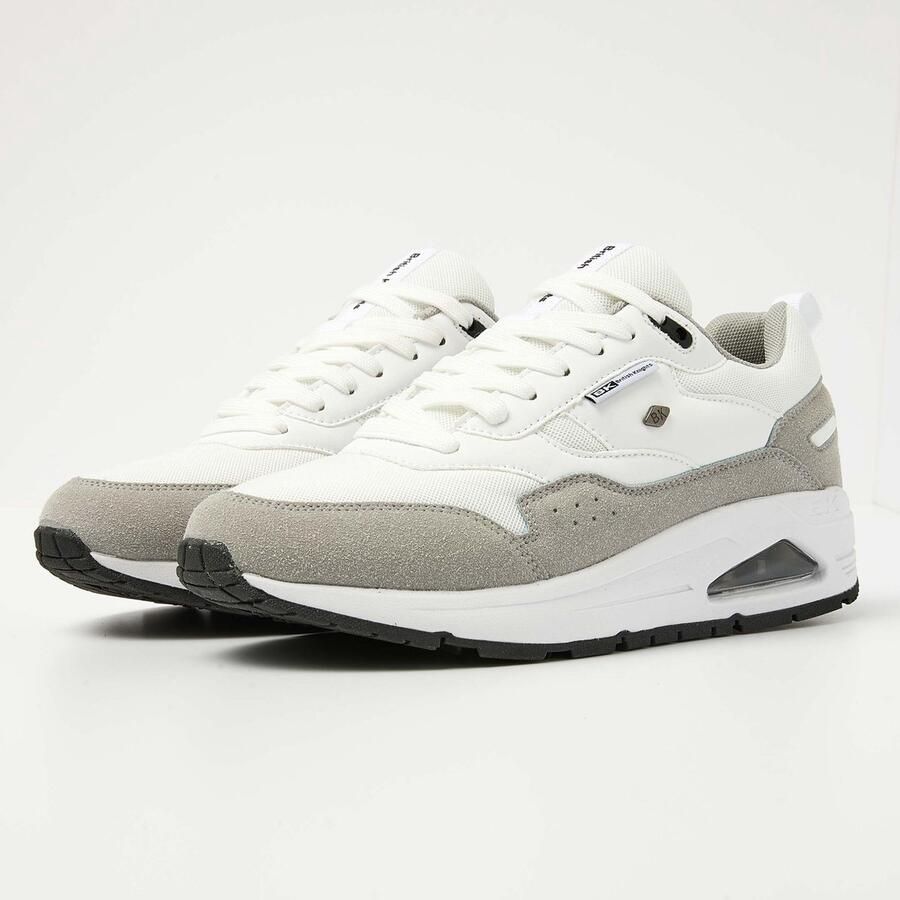 British Knights Lennox Heren Sneakers Laag Wit Mannen Schoenen