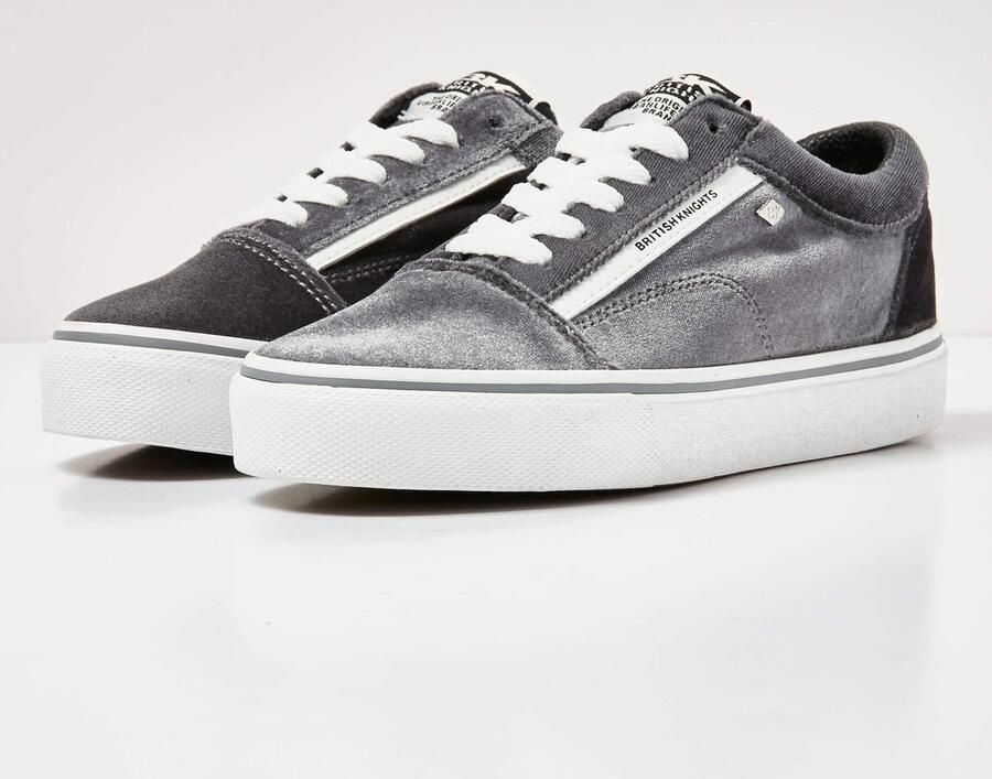 British Knights MACK PLATFORM Dames sneakers laag Donker grijs
