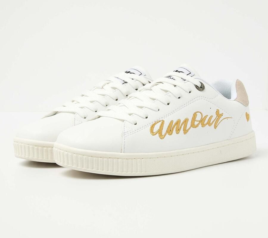 British Knights Mist Dames Sneakers Laag Wit Vrouwen Schoenen