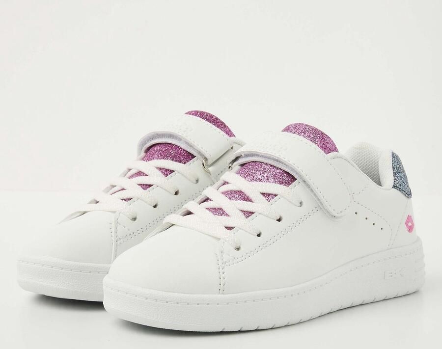 British Knights Mist Meisjes Sneakers Laag Wit Blauw Roze Meiden Schoenen