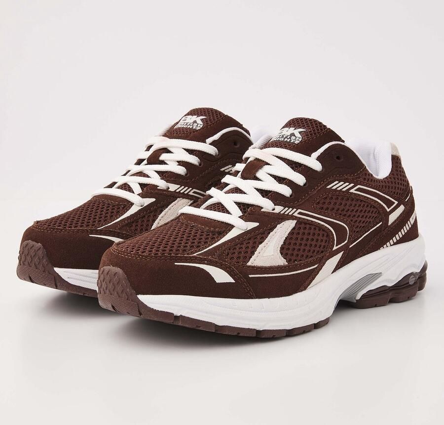 British Knights Nexa Dames sneakers laag Bruin Beige Vrouwen schoenen Suede - Foto 8