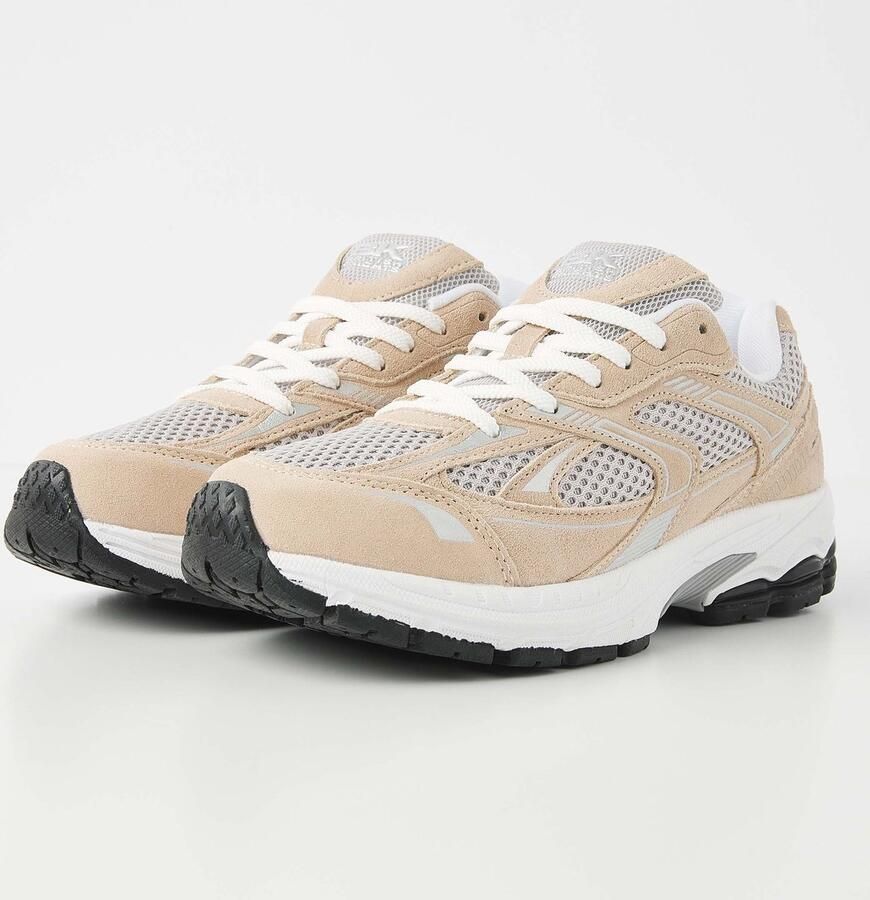 British Knights Nexa Dames sneakers laag Zand Lichtgrijs Vrouwen schoenen Suede - Foto 4