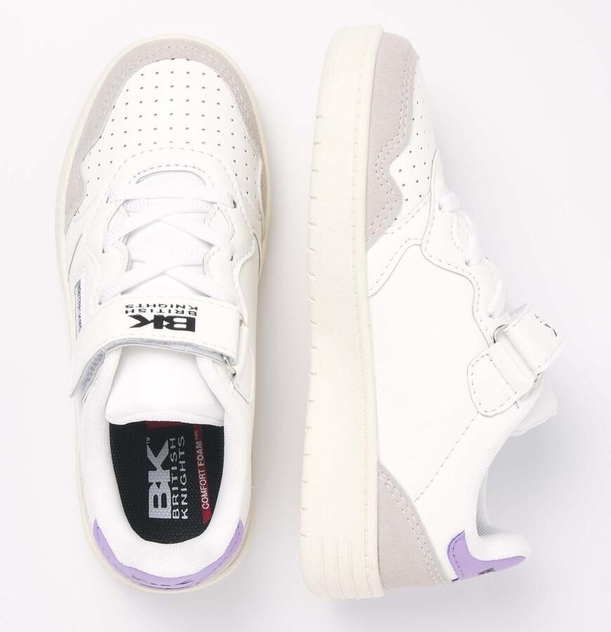 British Knights Noors Meisjes Sneakers Laag Wit Meiden Schoenen - Foto 2