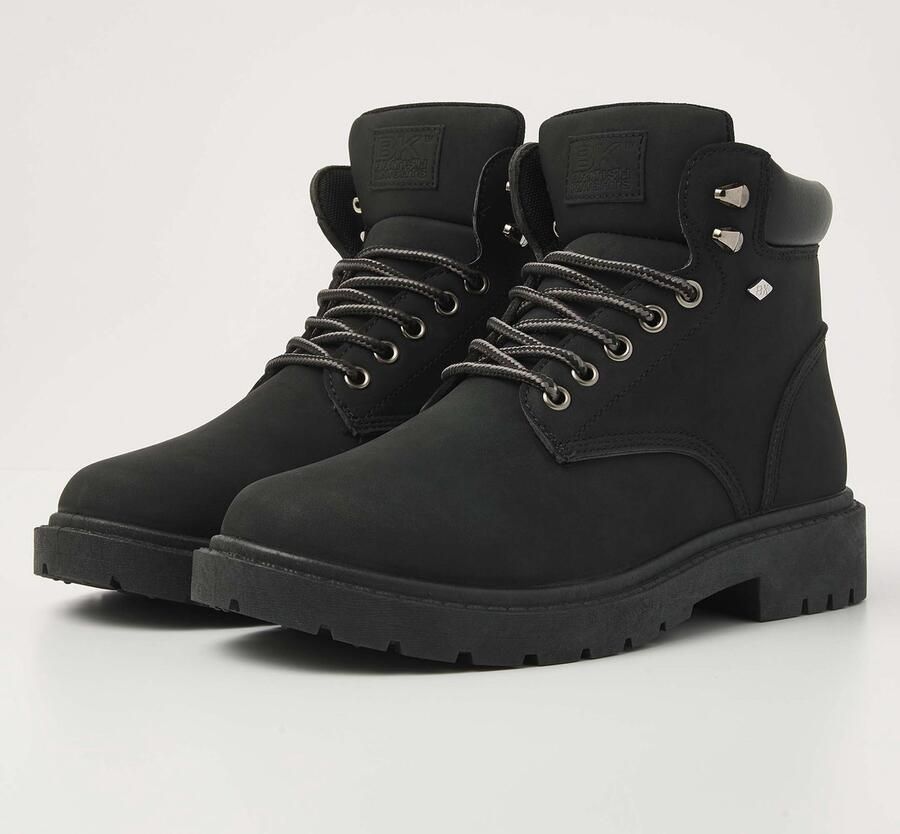 British Knights Ranch Heren Veter Boot Zwart Mannen Schoenen