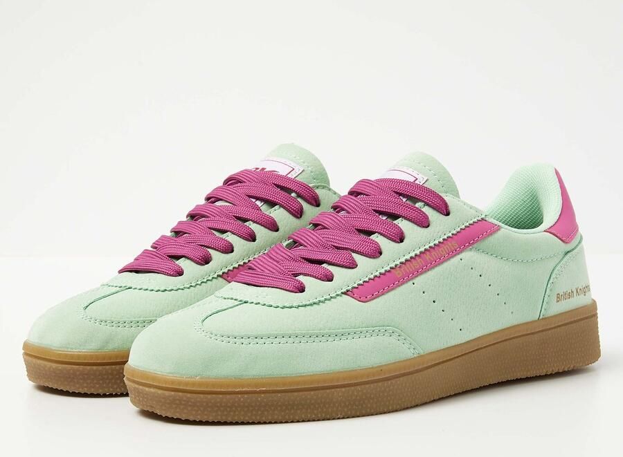 British Knights Revival Dames Sneakers Laag Groen Vrouwen Schoenen - Foto 1