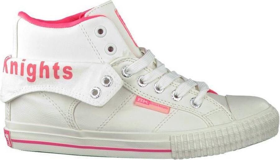 British Knights Roco Dames Sneakers Hoog Wit Vrouwen Schoenen