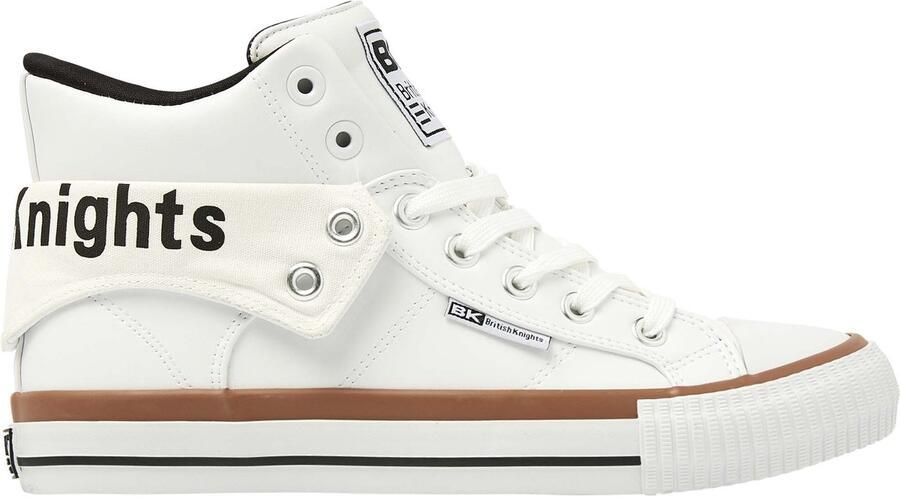 British Knights Roco Heren Sneakers Hoog Wit Mannen Schoenen