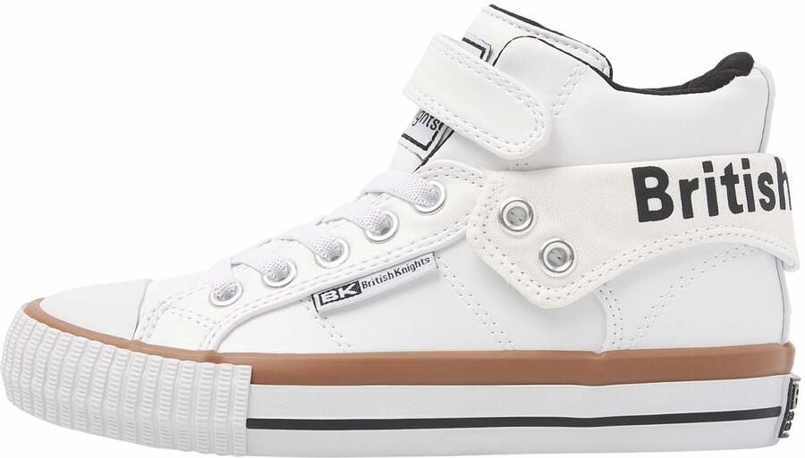 British Knights Roco Jongetjes Sneakers Hoog Wit Jongens Schoenen