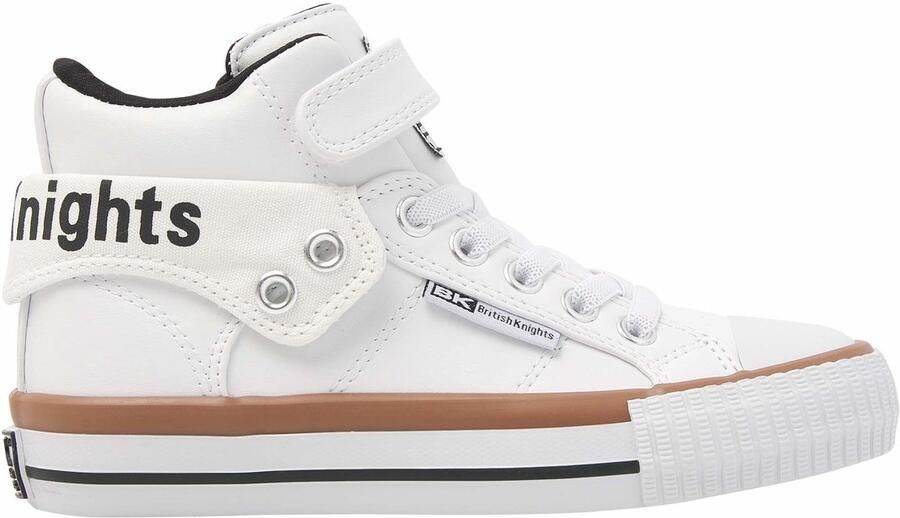 British Knights Roco Jongetjes Sneakers Hoog Wit Jongens Schoenen