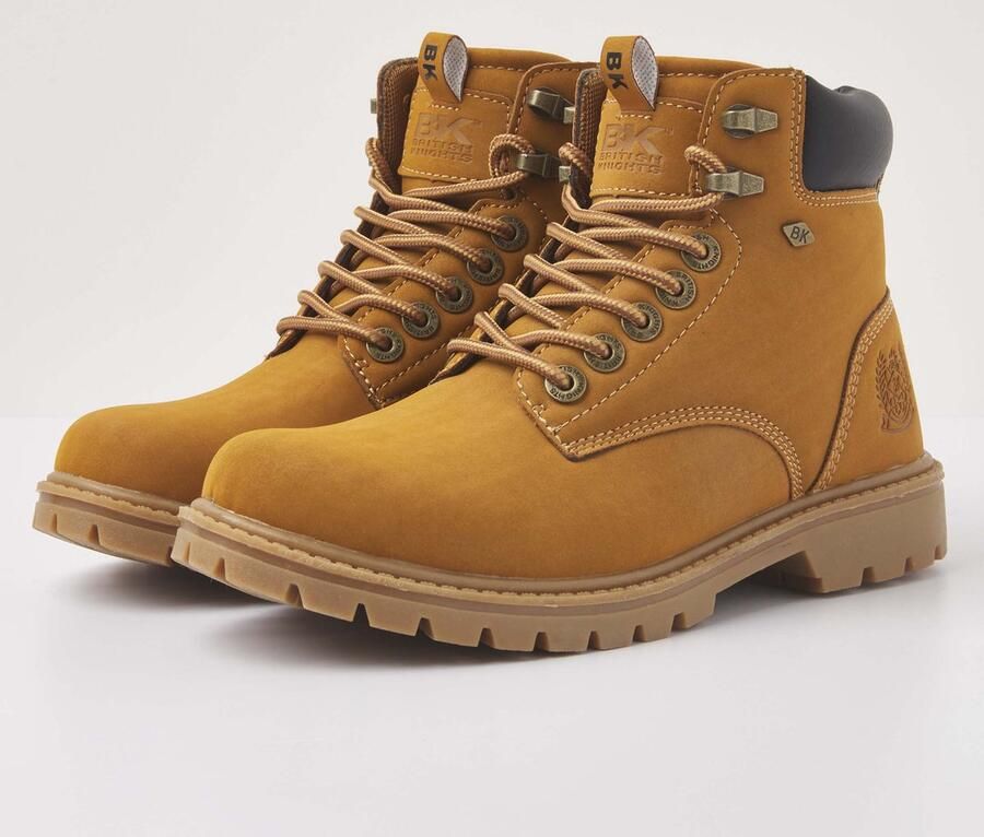 British Knights Secco Dames Veter Boot Bruin Vrouwen Schoenen