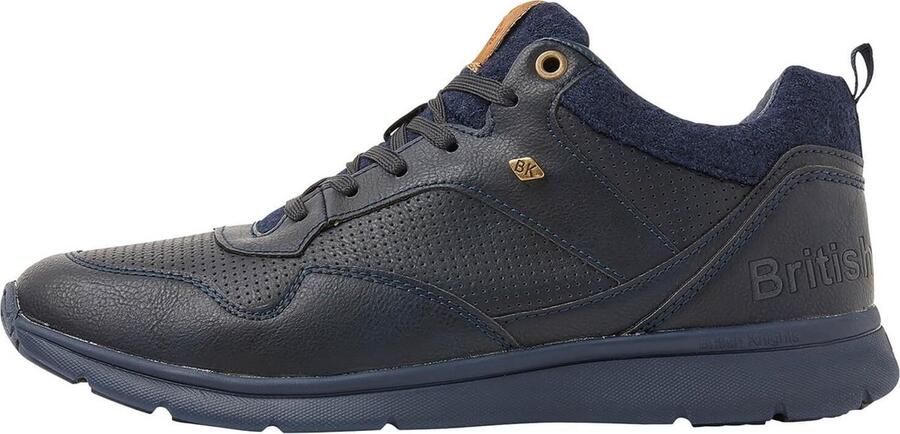 British Knights STEEL MID HEREN SNEAKERS HOOG BLUE 41 SYNTHETISCH