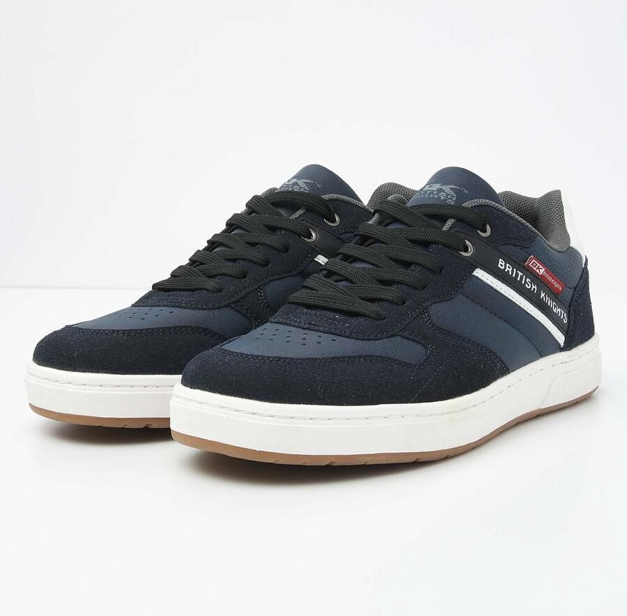 British Knights Strivo Heren Sneakers Laag Blauw Mannen Schoenen