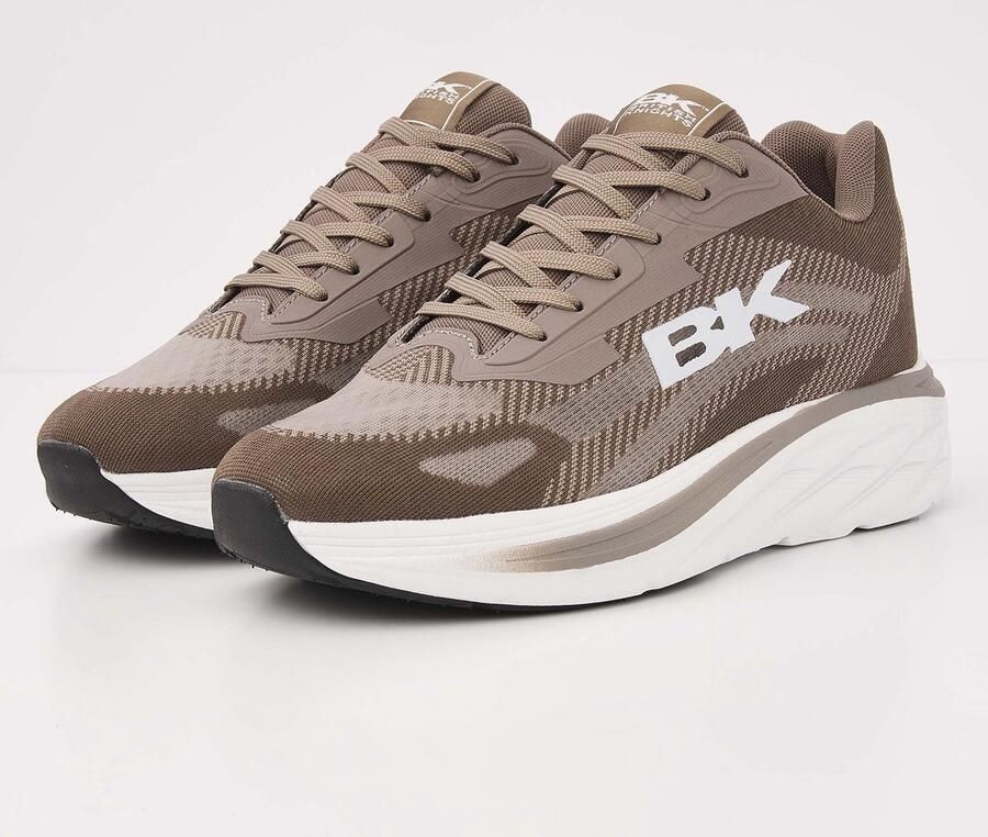 British Knights Surge Heren sneakers laag Taupe Gebroken Wit Mannen schoenen