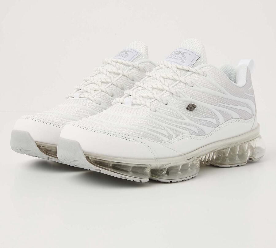 British Knights Urbex Dames Sneakers Laag Wit Zilver Vrouwen Schoenen