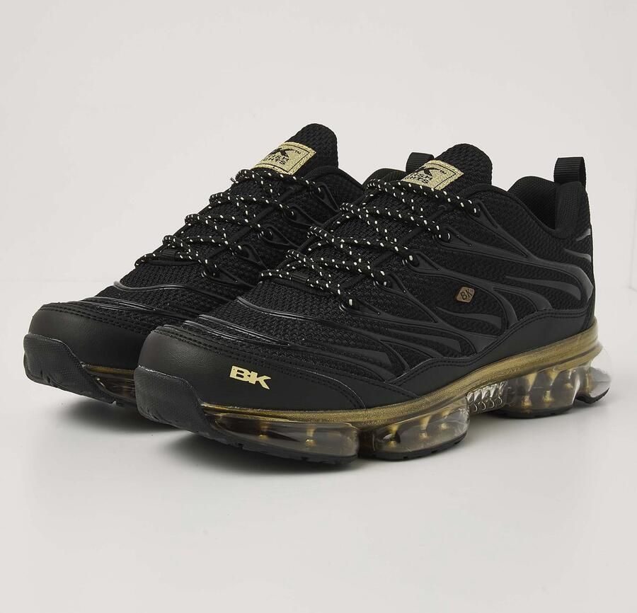 British Knights Urbex Heren Sneakers Laag Zwart Goud Mannen Schoenen