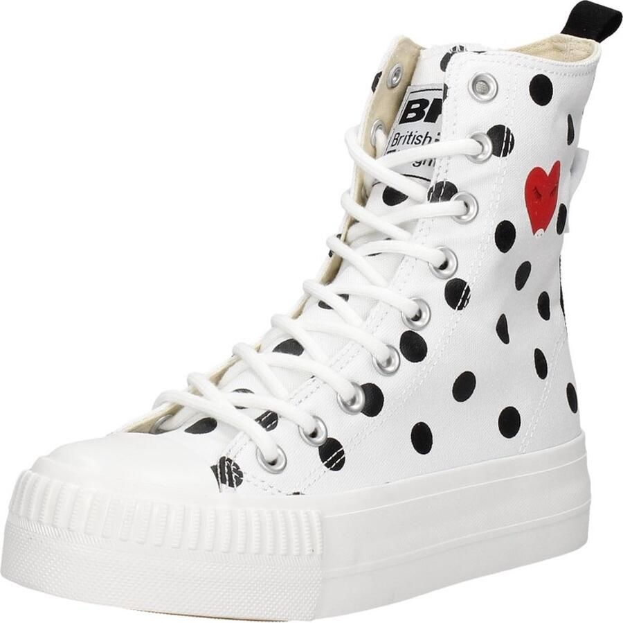 British Knights Kaya High Sneakers Hoog wit