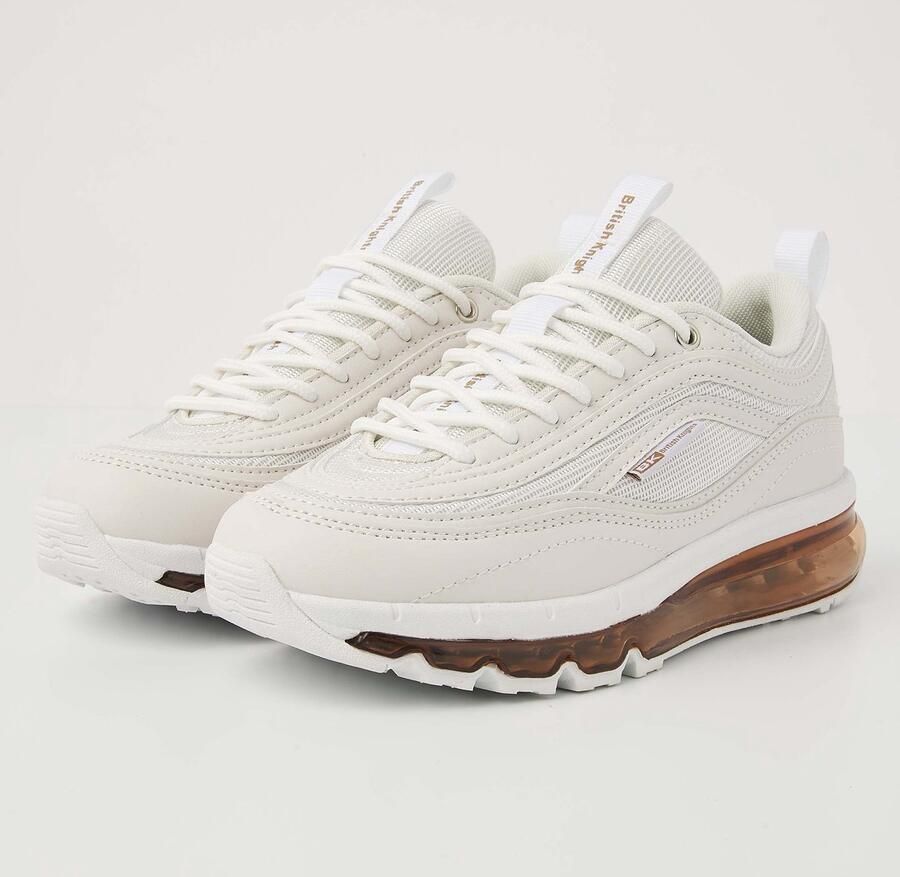 British Knights Zion Dames Sneakers Laag Crème Vrouwen Schoenen