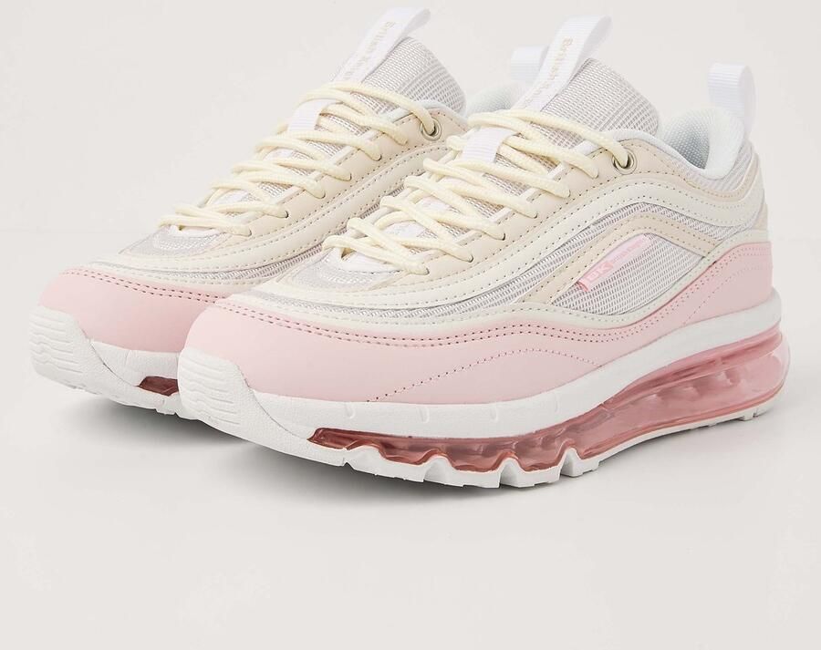 British Knights Zion Dames Sneakers Laag Roze Nude Wit Vrouwen Schoenen