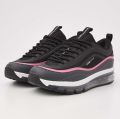 British Knights Zion Dames sneakers laag Zwart Grijs Roze Vrouwen schoenen - Zwart
