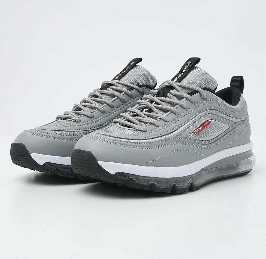 British Knights Zion Heren Sneakers Laag Grijs Mannen Schoenen - Foto 2