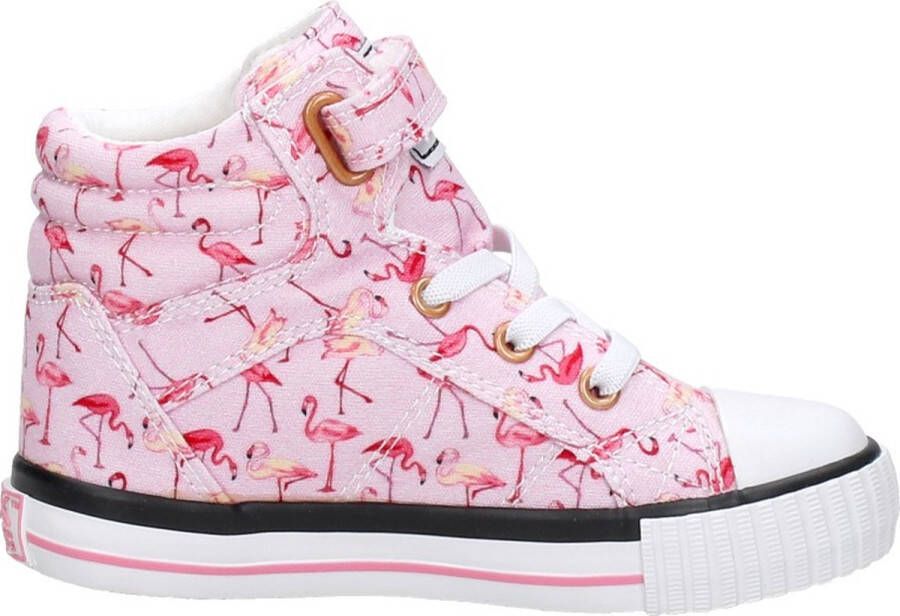 British Knights DEE Baby meisjes sneakers hoog Babyroze