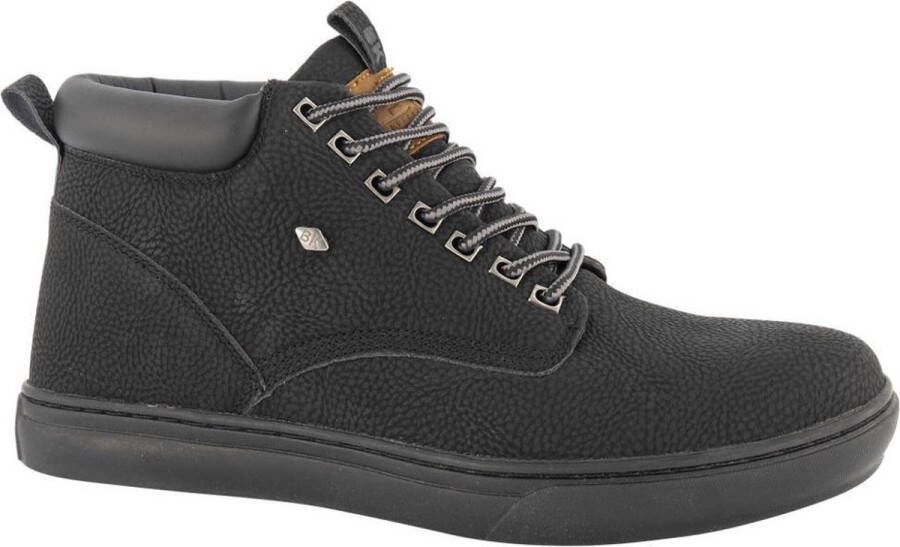 British Knights Heren Zwarte Hoge Sneaker