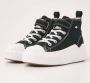 British Knights BK KAYA FLOW MID sneakers hoog Zwart - Thumbnail 1