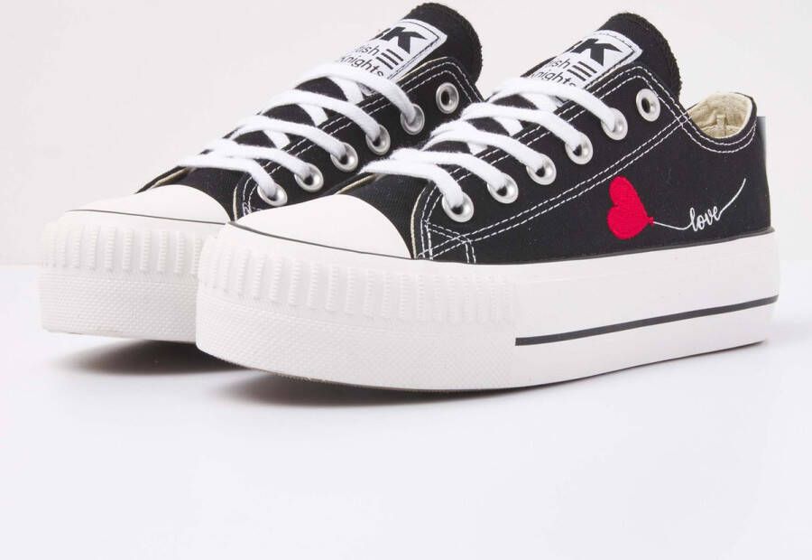 British Knights Kaya Low Sneakers Laag Zwart
