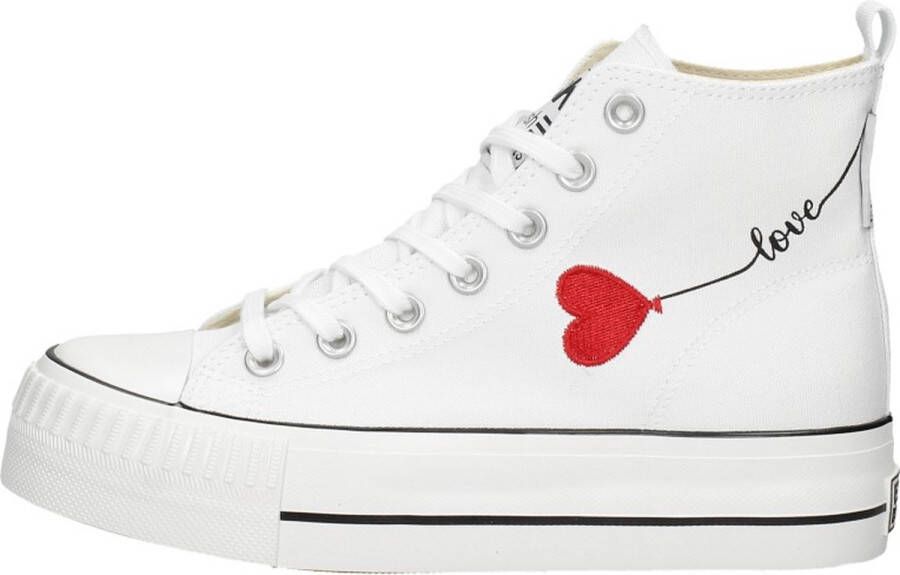 British knights Sneakers Baskets Pu embroidery femme Kaya Mid - Foto 8