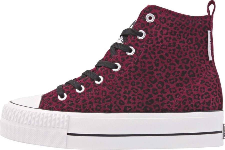 British Knights KAYA MID Dames sneakers hoog Donker roze