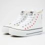 British knights Sneakers Baskets Pu embroidery femme Kaya Mid - Thumbnail 1