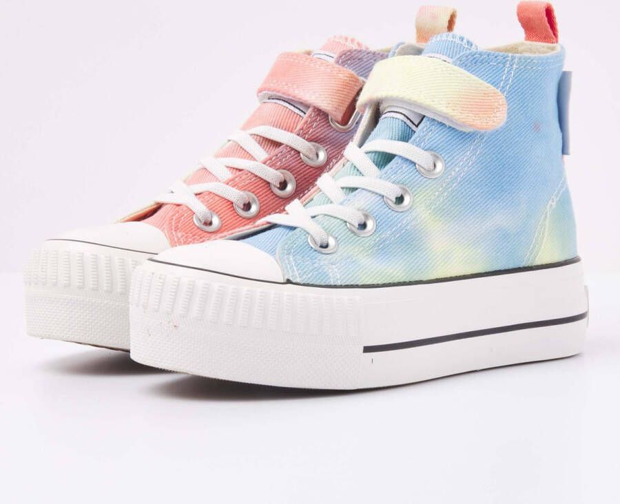 British Knights KAYA MID Meisjes sneakers hoog Zalm