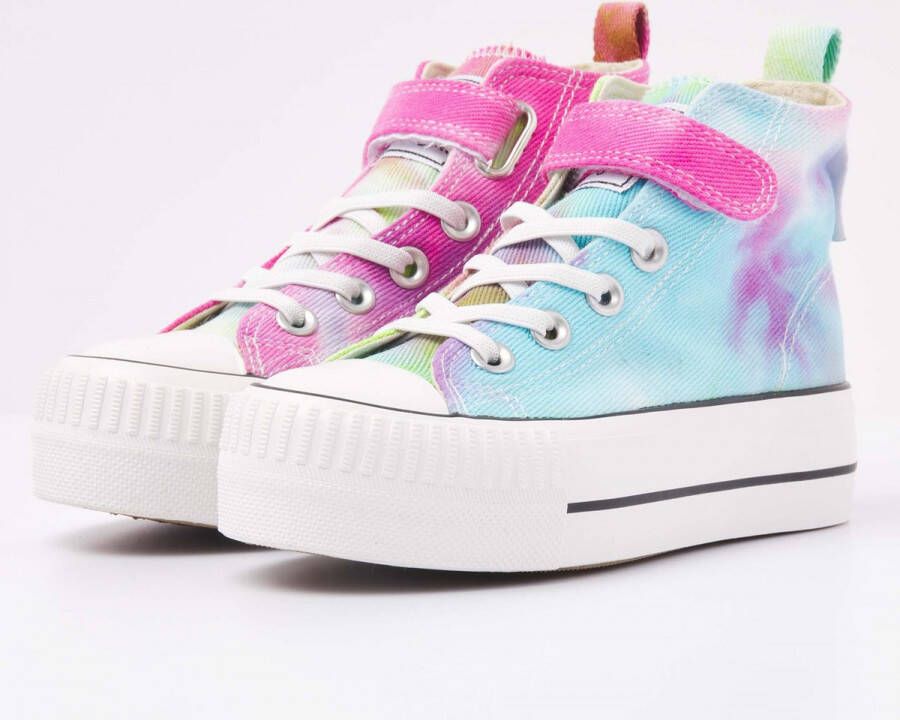 British Knights KAYA MID sneakers hoog Regenboog tie dye