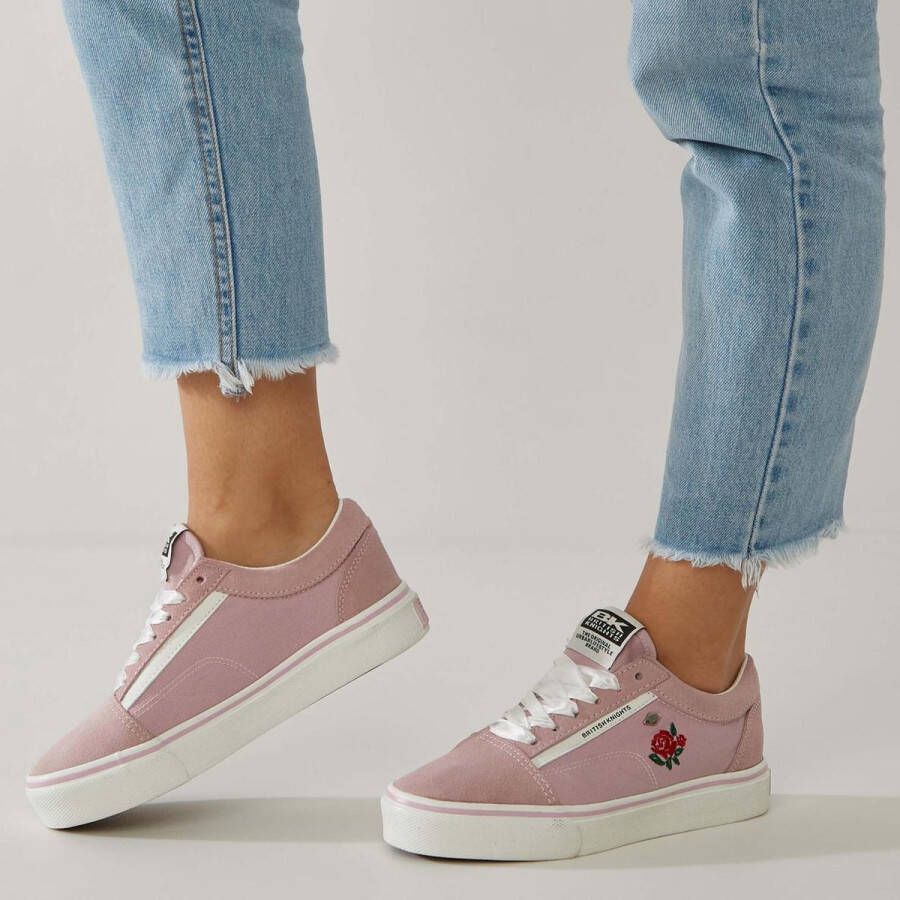 British Knights MACK PLATFORM Dames sneakers laag Licht roze