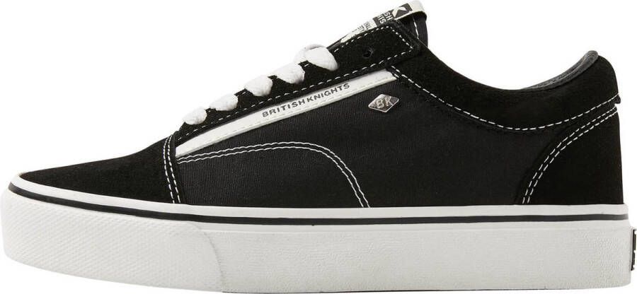 British Knights MACK PLATFORM Dames sneakers laag Zwart