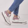 British Knights ROCO Dames hoge sneakers union jack print Wit - Thumbnail 1