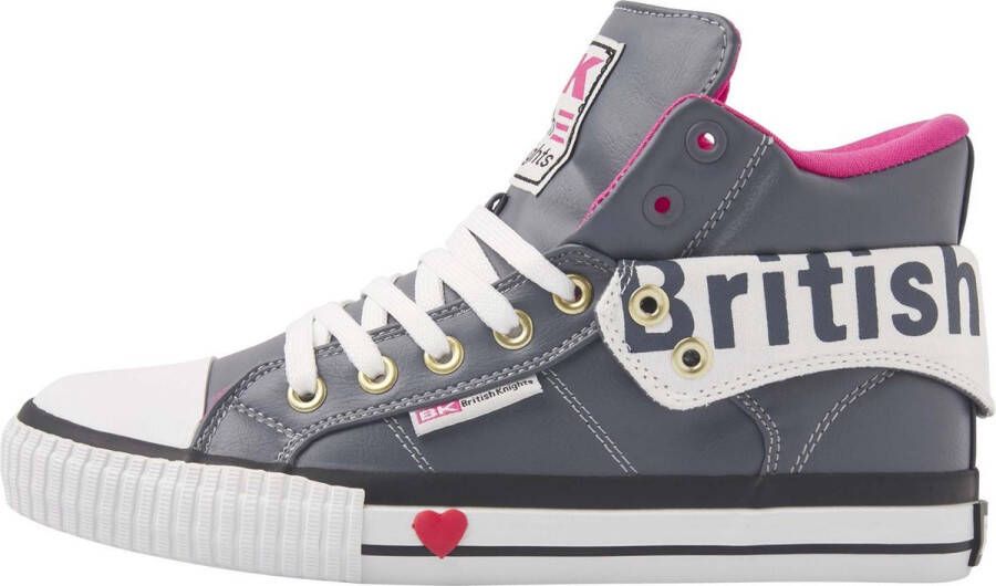 British Knights ROCO Dames sneakers hoog Donker grijs