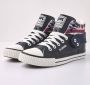 British Knights ROCO Heren hoge sneakers union jack print Donker blauw - Thumbnail 1