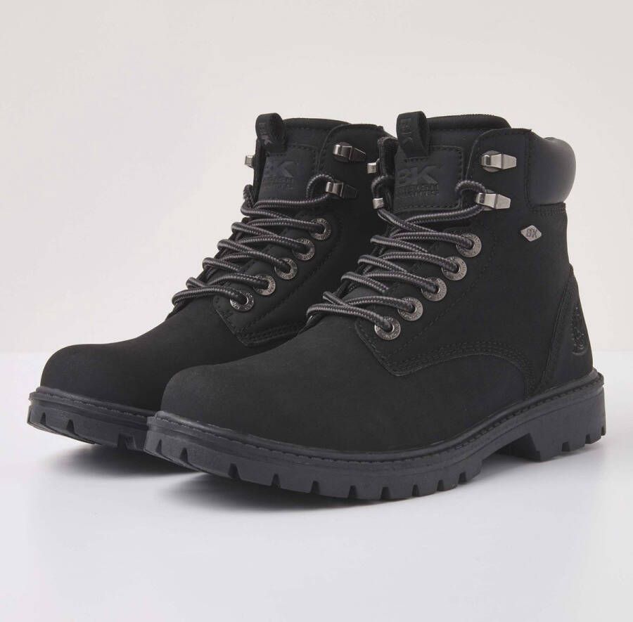 British Knights SECCO Dames veter boot Zwart