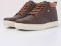 British Knights WOOD Heren sneakers hoog Donker bruin - Thumbnail 1