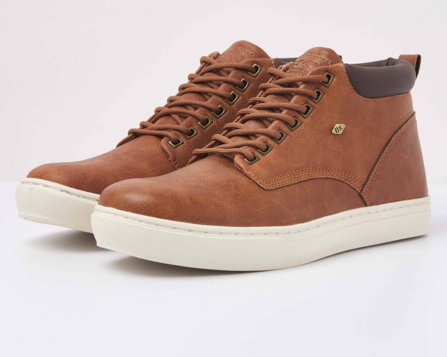 British Knights WOOD Heren veter boot Cognac