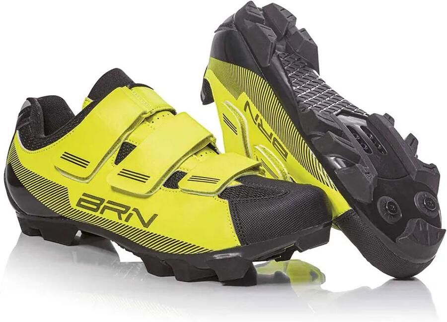 BRN 3 Straps Mtb-schoenen Geel