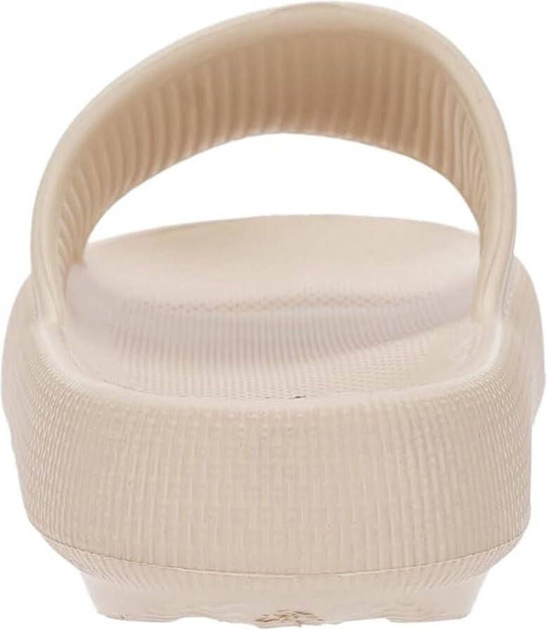 BRONIX BRONAX Pillow Slippers for and House Slides Shower Sandals Cushioned Thick