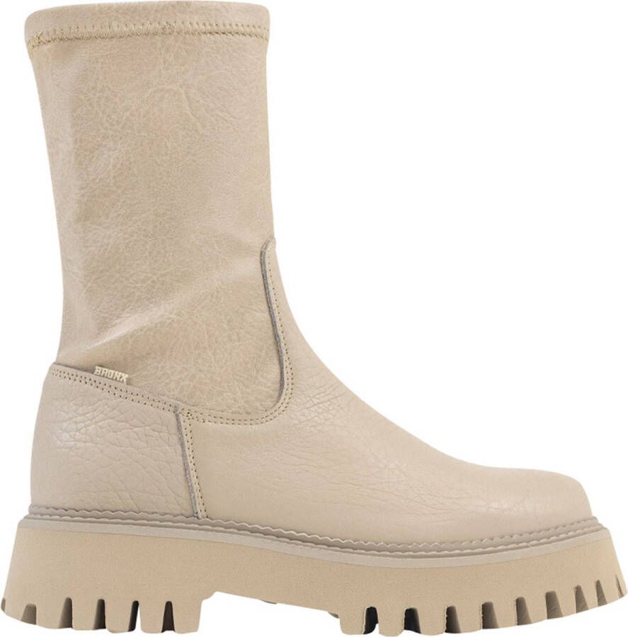 Bronx Groov-y 47358 Chelsea boots Enkellaarsjes Dames Wit