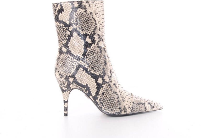 Bronx Aly-cia Dames Enkellaars Beige