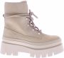 Bronx Evi-Ann Veterschoenen Hoog gebroken wit - Thumbnail 2