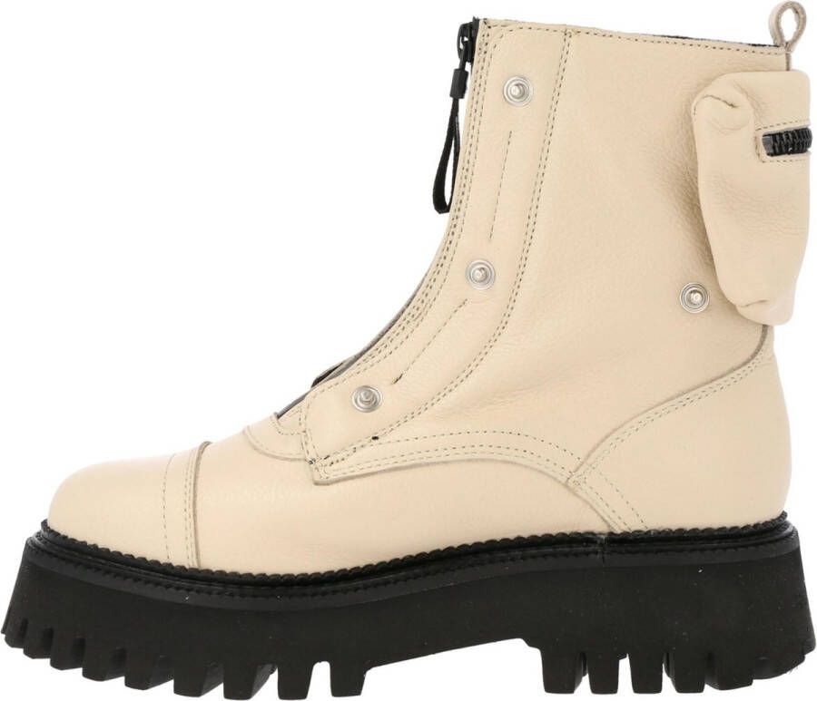 Bronx Beige Enkelboots Groov y Pocket